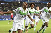 Champions: passano Wolfsburg e PSV, fuori lo United