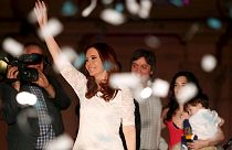 Arjantin lideri Kirchner'den veda mitingi