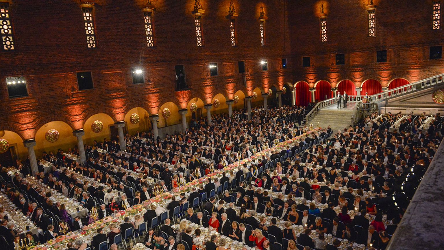 2015 Nobel Ödülü sahiplerine görkemli davet