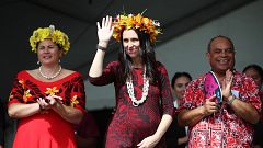 Image: Prime Minister Jacinda Ardern Attends Polyfest