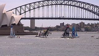 Vela: che spavento per Lino Sonego alla Sydney Harbour!