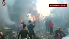 Zahlreiche Tote nach Anschlag im syrischen Homs