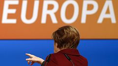 La CDU y Merkel, enfrentados por los refugiados en el congreso de Karlsruhe