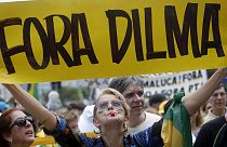 Brazilians march in support of Rousseff impeachment