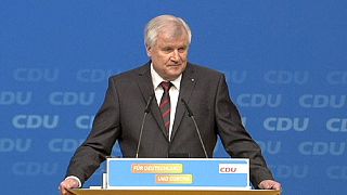 Angela Merkel praised by CSU leader at conference