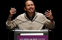 Pablo Iglesias, joker with the king, serious with Spanish Podemos voters