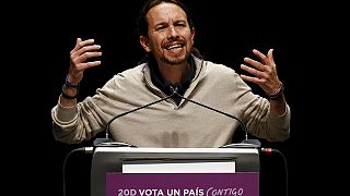 Pablo Iglesias, joker with the king, serious with Spanish Podemos voters