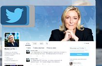 Marine Le Pen criticised for posting pictures of ISIL on twitter account