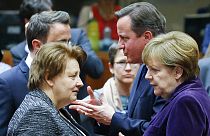 Bruxelas: Líderes europeus discutem crise migratória e questão britânica em cimeira