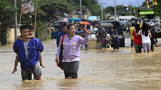 Typhoon in Philippines kills 41, displaces 750,000