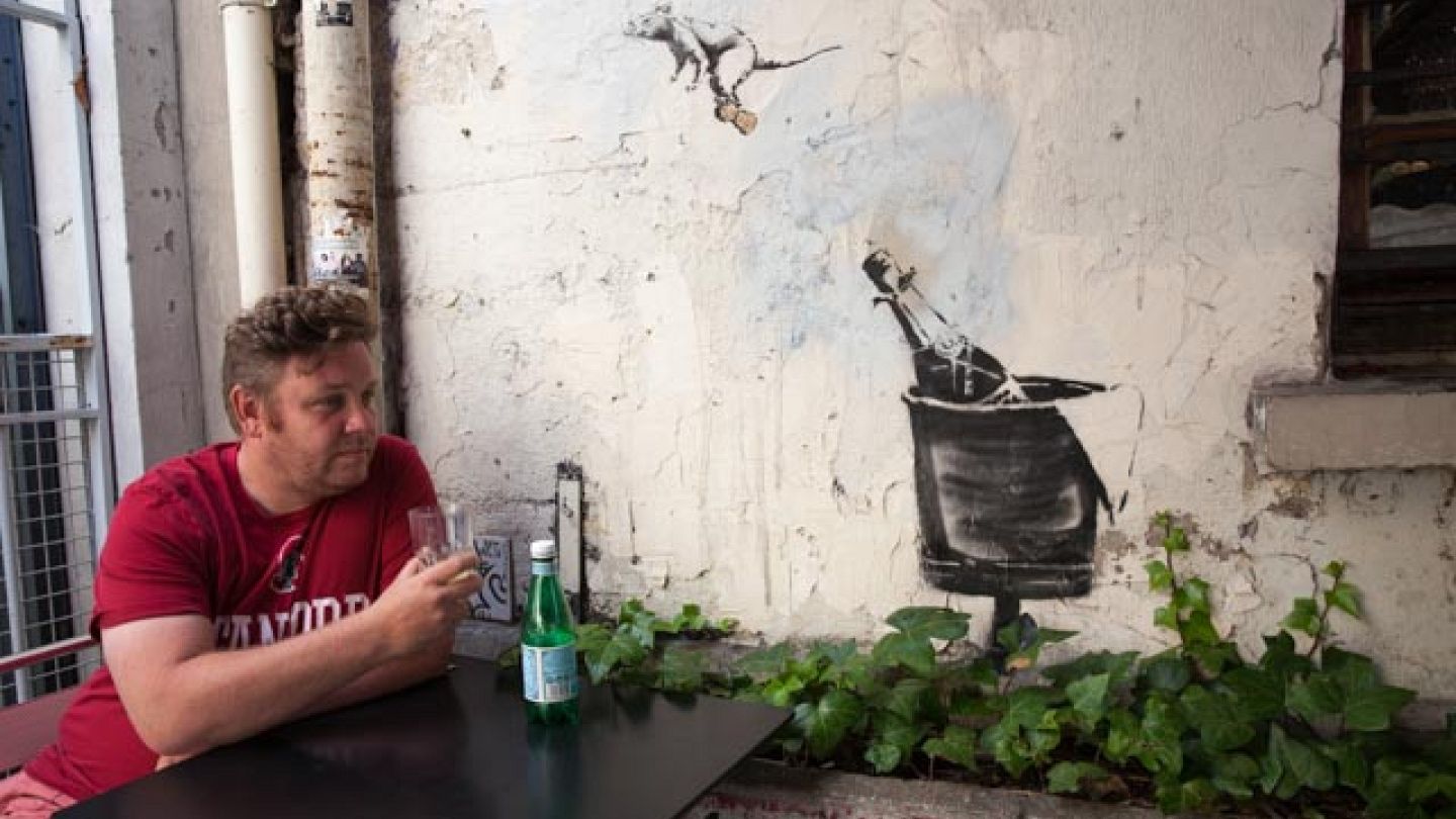 Banksy Is Selling Three Paintings About the Refugee Crisis to