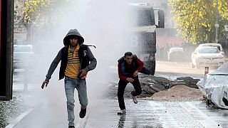 صدامات بين الشرطة التركية ومحتجين في ديار بكر