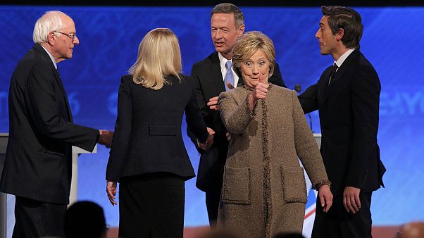 EUA: Terceiro debate das primárias democratas com terrorismo, segurança...e Trump EUA: Terceiro debate das primárias democratas com terrorismo, segurança...e Trump