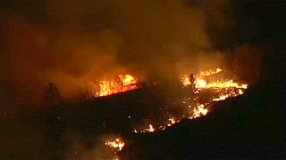 Spagna: boschi in fiamme