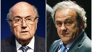 Football: Blatter and Platini get 8 year bans