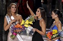 Watch: Miss Universe stripped of crown on stage after error