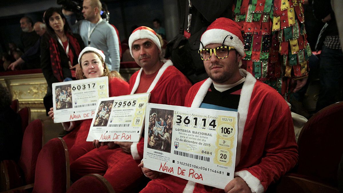В Испании проводится традиционная рождественская лотерея