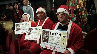 Les Espagnols ont les yeux rivés sur "El Gordo", la loterie de Noël