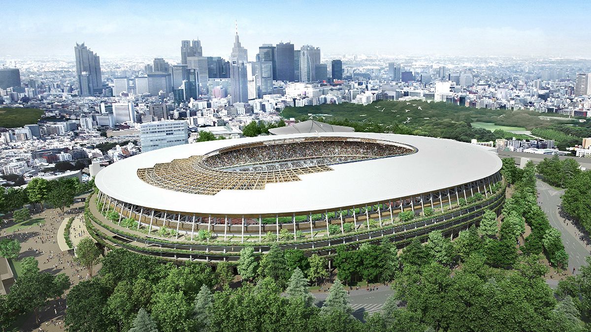 Japão escolhe novo projeto para estádio do Tóquio2020