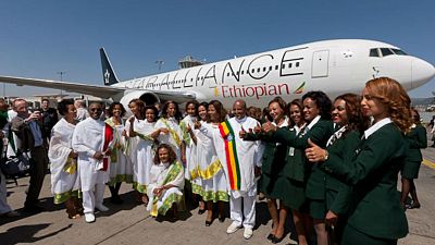 History for Ethiopia Airlines as it dispatches first ever all-female operated flight