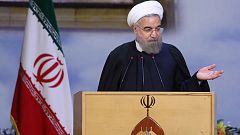 تخریب تصاویر حسن روحانی در آستانه سفر او به شهر ری