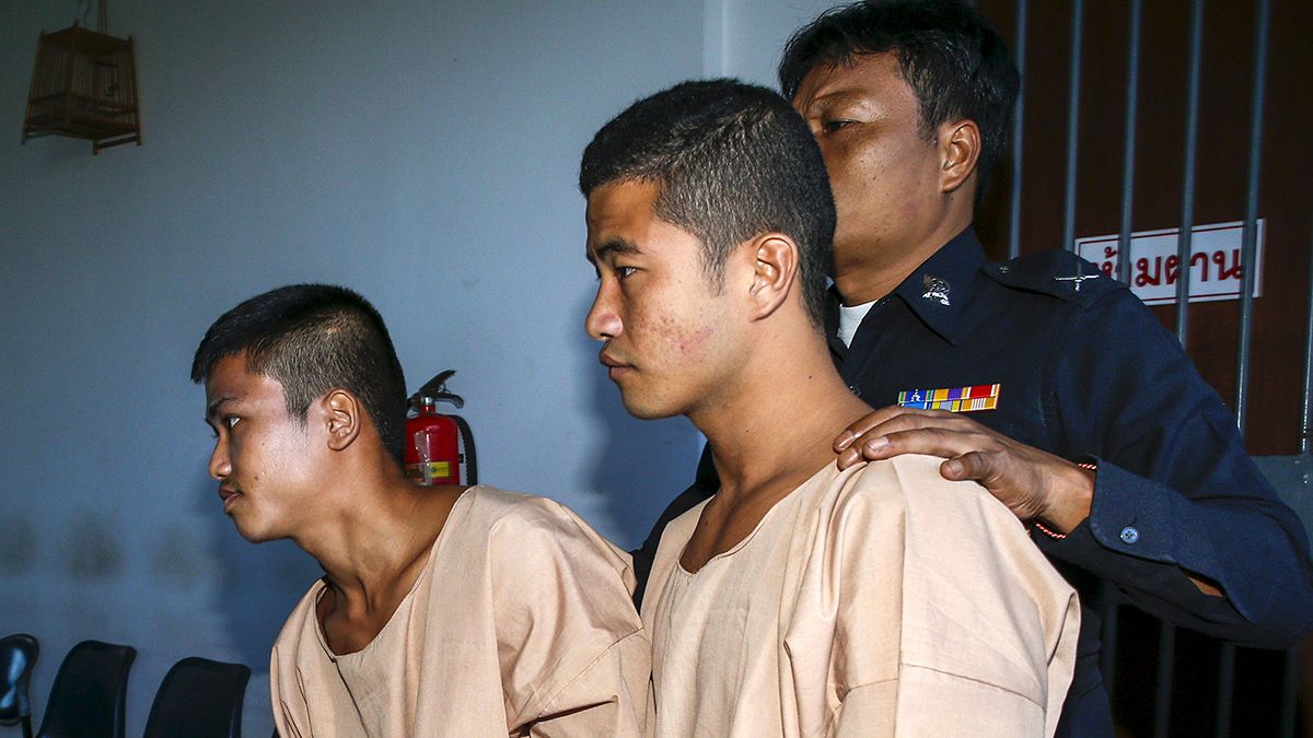 Tailândia condena à morte 2 birmaneses pelo homicídio de 2 turistas britânicos