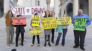 California gas leak sparks protests as concerns mount