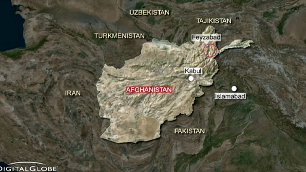 Terramoto de magnitude 6,2 atinge Afeganistão