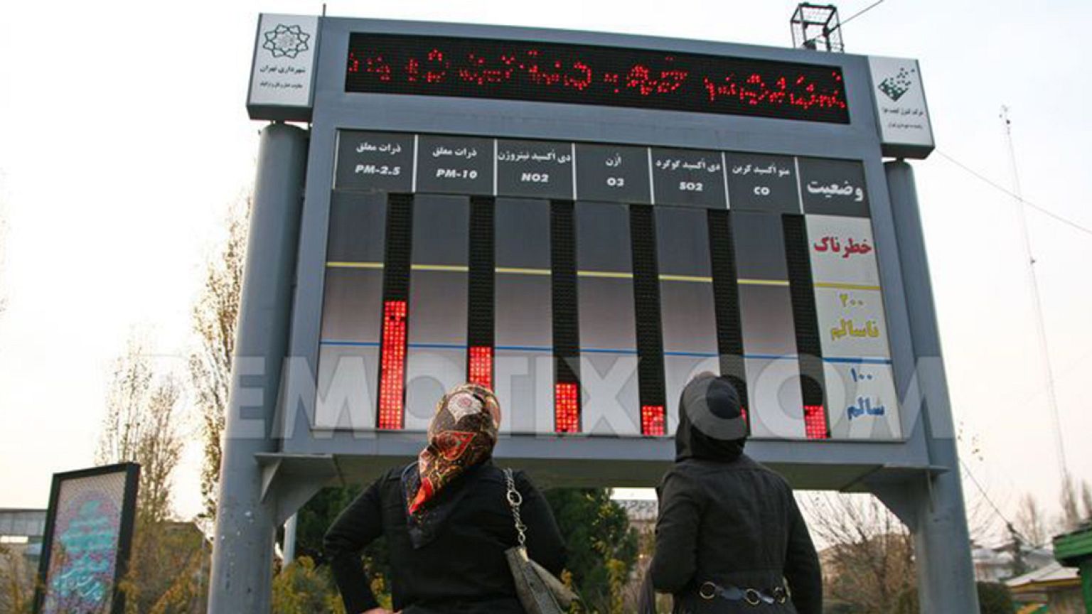 هوای تهران همچنان در شرایط ناسالم: آلودگی‌ هوا در کوتاه مدت راه حلی ندارد