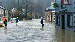 Landunter in England und Wales: viele Briten verbrachten nasse und sorgenvolle Weihnachtstage