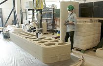 Image: A 3D Printer creates concrete
