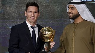 Messi scoops Player of the Year Award in Dubai