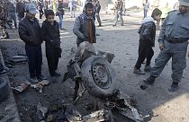 Taliban claims suicide car bomb blast near Kabul airport