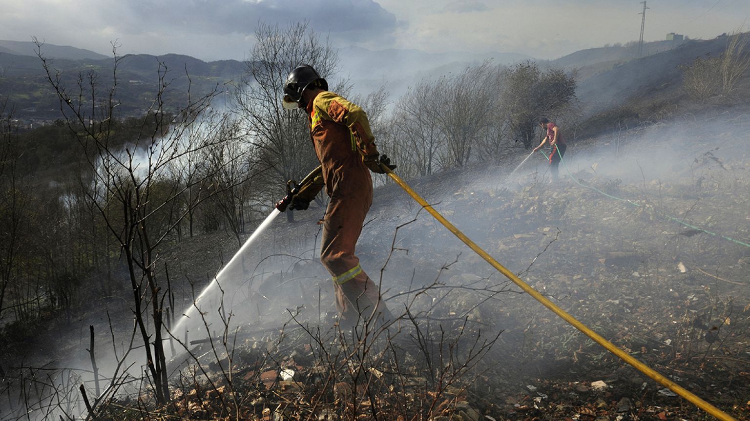 Feux de forêts : l'Espagne respire