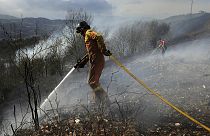 Controlados la mayoría de los centenares de incendios en el norte de España