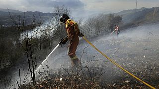 Northern Spain wildfires "under control" but alerts remain in place