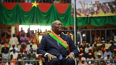 Burkina Faso swears in new president