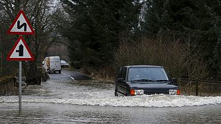 Csapadékot hoz az Újév az árvízre Nagy-Britanniában