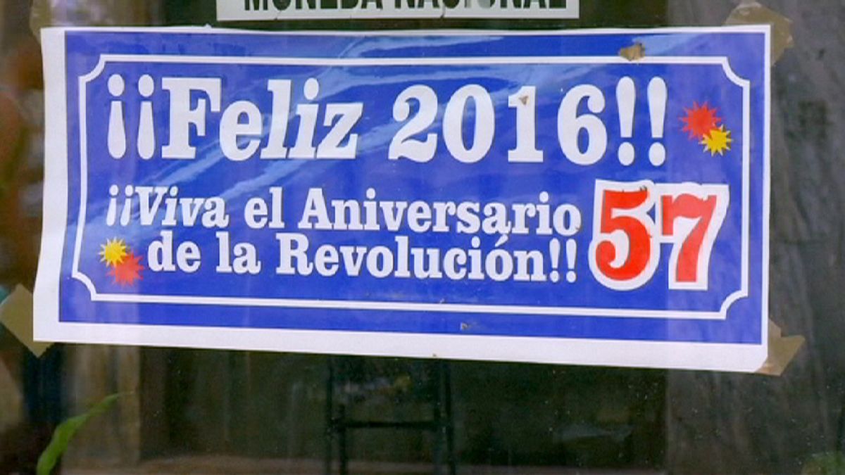Cubans mark Revolution anniversary, as world celebrates new year