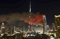 Hotel Address de Dubai consumido pelas chamas