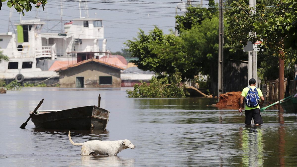 Paraguay tarihinin en büyük sel felaketlerinden biriyle karşı karıya