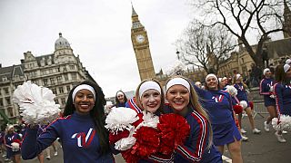 Londres da la bienvenida a 2016 con su tradicional desfile de Año Nuevo