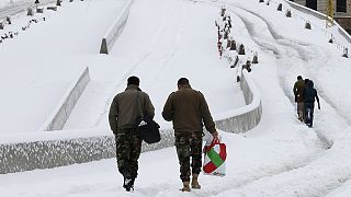 Λίβανος: Επέλαση του χιονιά σε προσφυγικούς καταυλισμούς