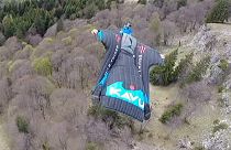 Chamonix: uno de los escenarios del "wingsuit", paracaidismo extremo