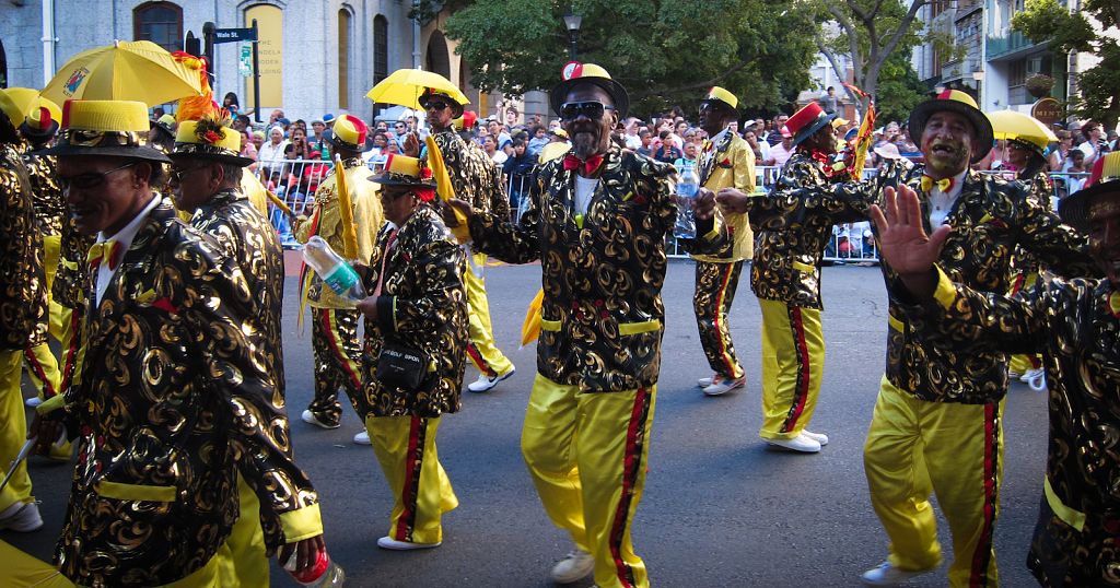South Africa Colourful minstrel carnival lights up Cape