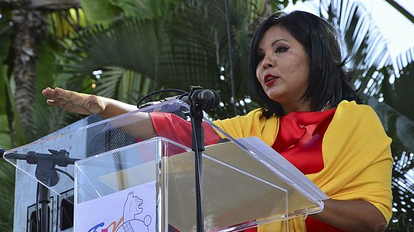 Mexique : la ville de Texmico enterre sa jeune maire Mexique : la ville de Texmico enterre sa jeune maire
