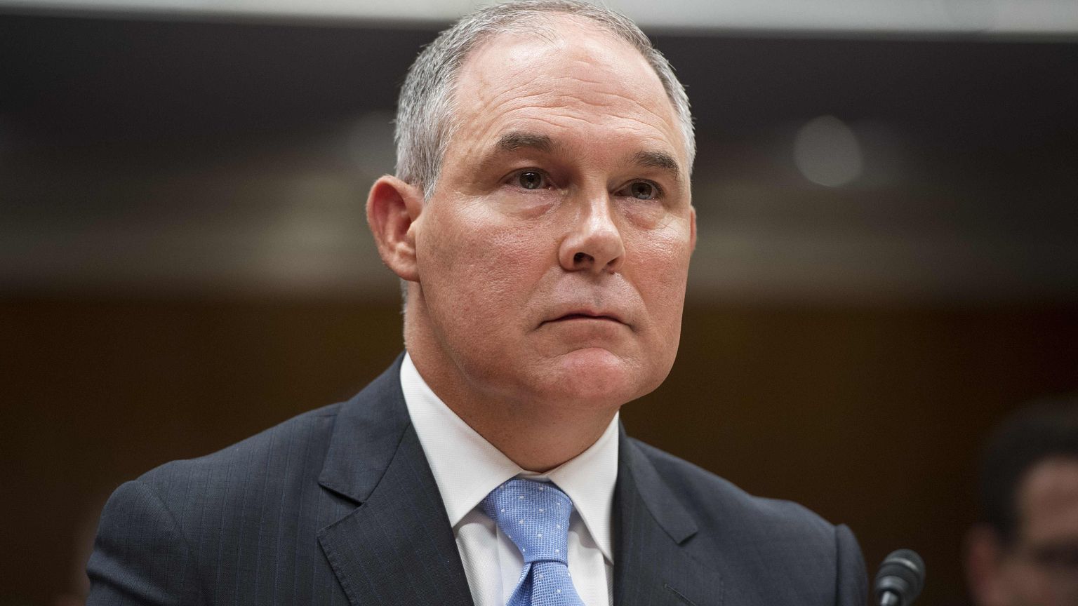 Image: Environmental Protection Agency (EPA) Administrator Scott Pruitt tes