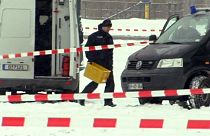 Alerta terrorista em frente à sede do governo alemão