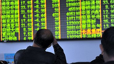 China stock trading suspended again as shares plunge