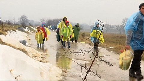 Serbia: los refugiados afrontan el crudo invierno en su camino a la UE